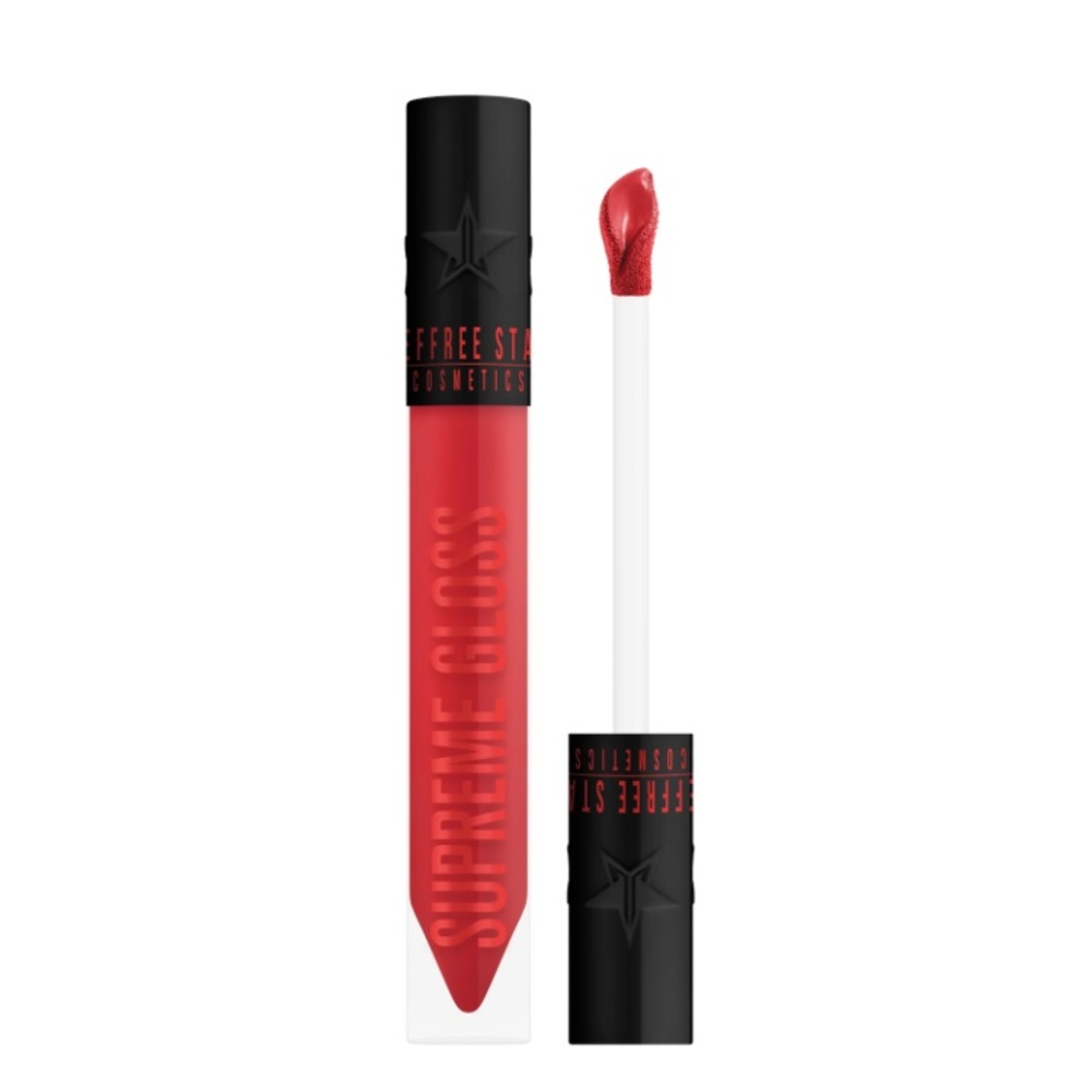 Jeffree Star Supreme Gloss 2003 (peachy orange-red)/ vanilla cupcake scent / NIB